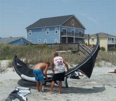 Folly Beach Kitesurfing