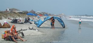 Folly Beach Kitesurfing
