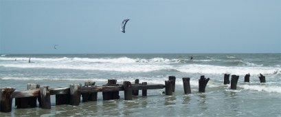 Folly Beach Kitesurfing