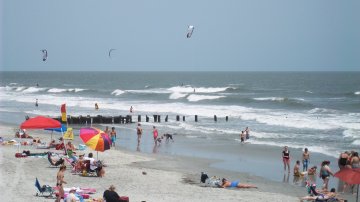 Folly Beach Kitesurfing