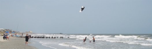 Folly Beach Kitesurfing