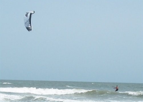 Folly Beach Kitesurfing