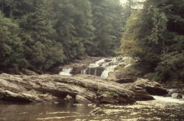Big Bend Falls Below Burrells Ford